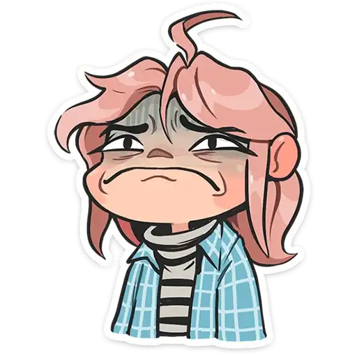 Sticker ☹️