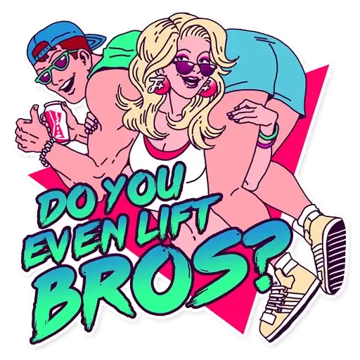 Sticker 🏋️‍♀️
