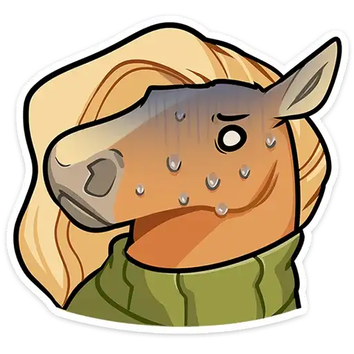 Sticker 🐴