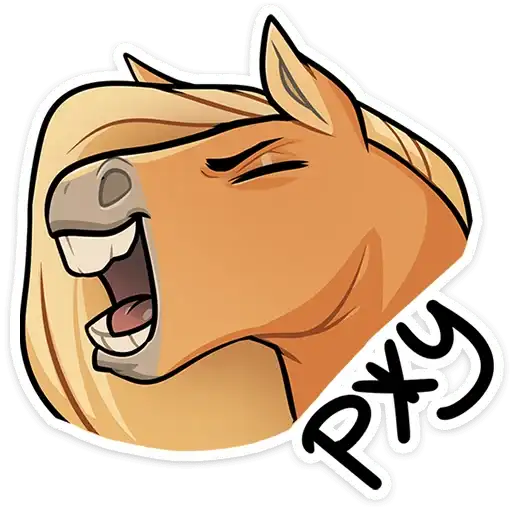 Sticker 🐴