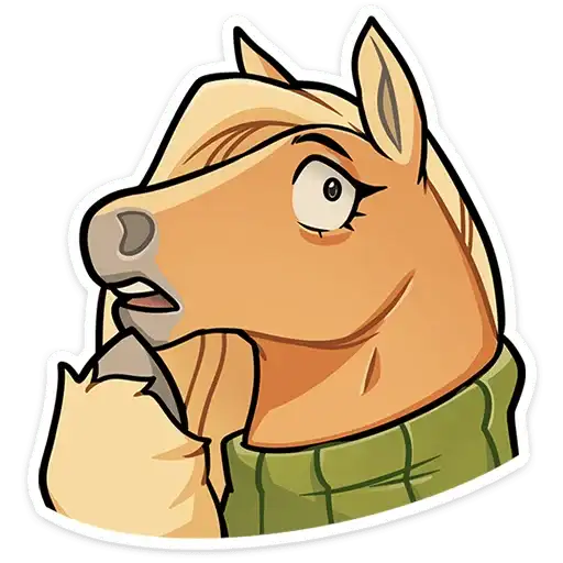 Sticker 🐴
