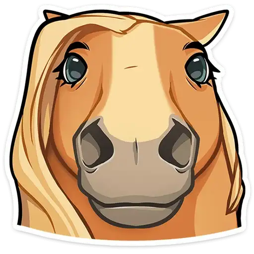 Sticker 🐴
