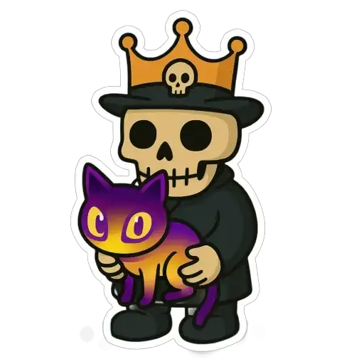 Sticker 🐈‍⬛