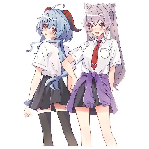 Ganyu and Keqing preview