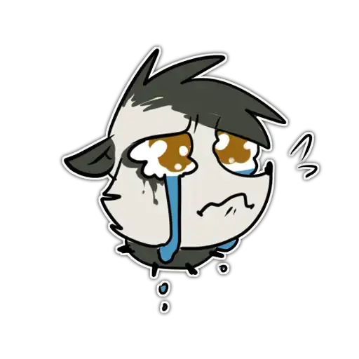 Sticker 😢