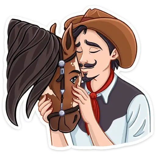 Sticker 🐎
