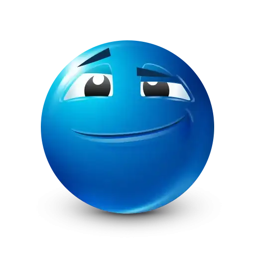 Blue Emoji preview