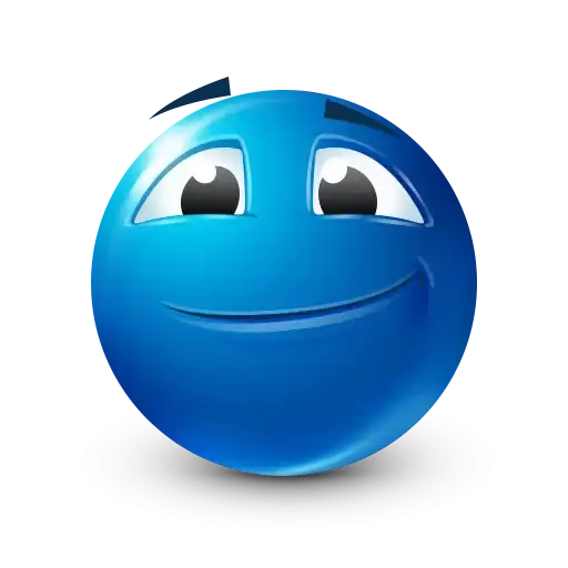 Blue Emoji preview