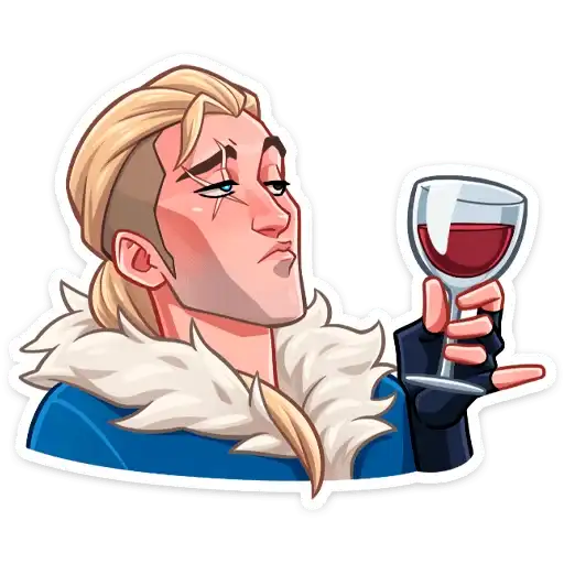 Sticker 🍷
