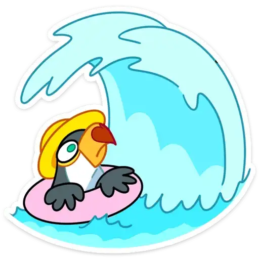 Sticker 🌊
