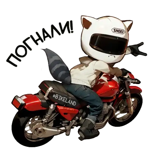 Sticker 🏍