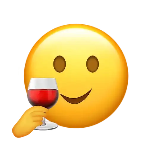 Sticker 🍷