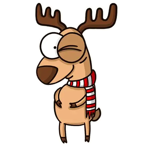 Новогодний олень preview