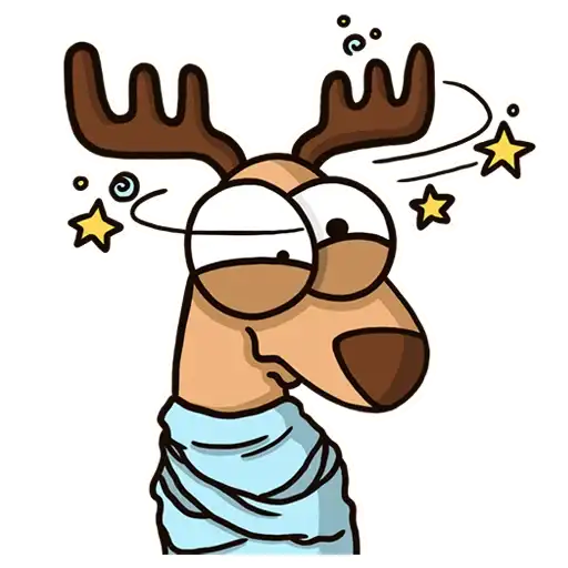 Новогодний олень preview