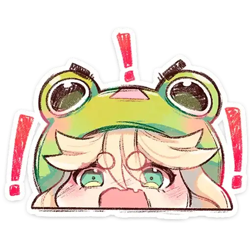 Sticker 🐸
