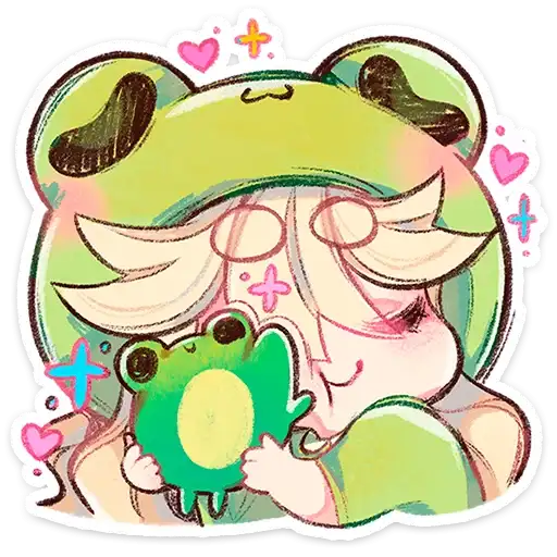Sticker 🐸