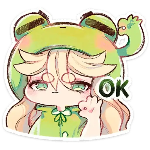 Sticker 🐸