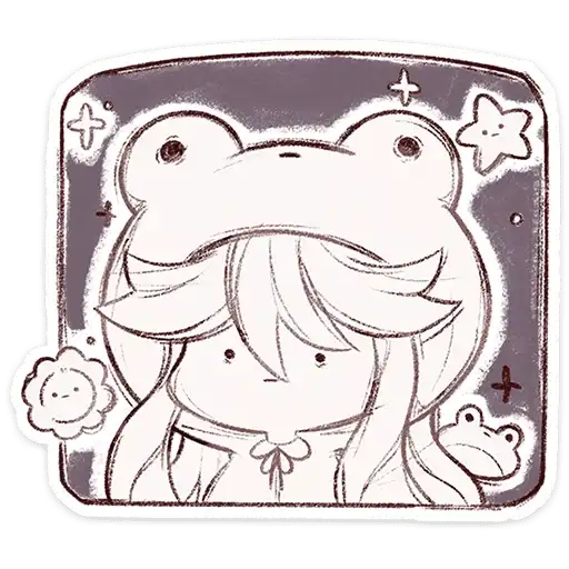 Sticker 🐸