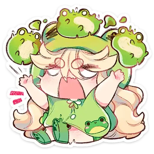 Sticker 🐸