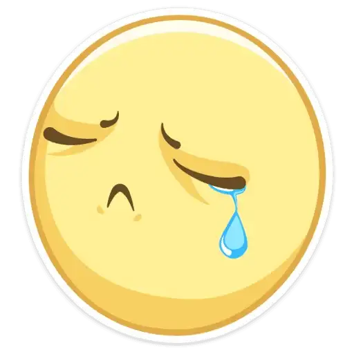 Sticker 😢