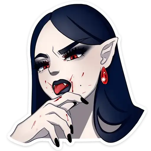 Sticker 🧛‍♀