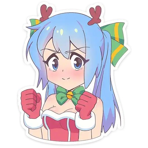 Новогодняя Юко preview