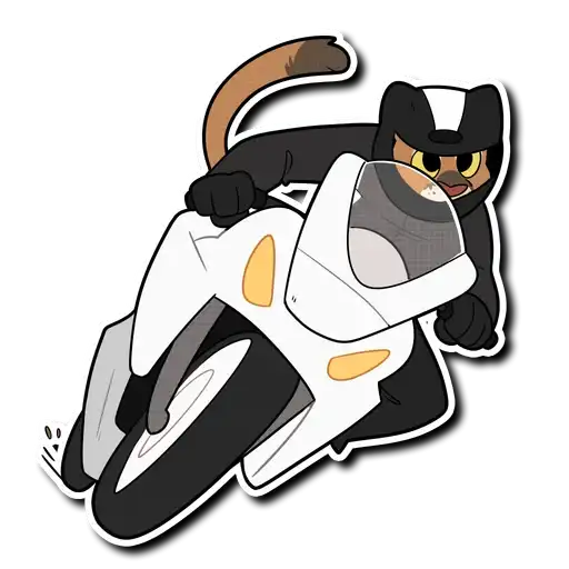 Sticker 🏍