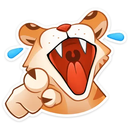 Sticker 🐯