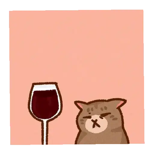 Sticker 🍷