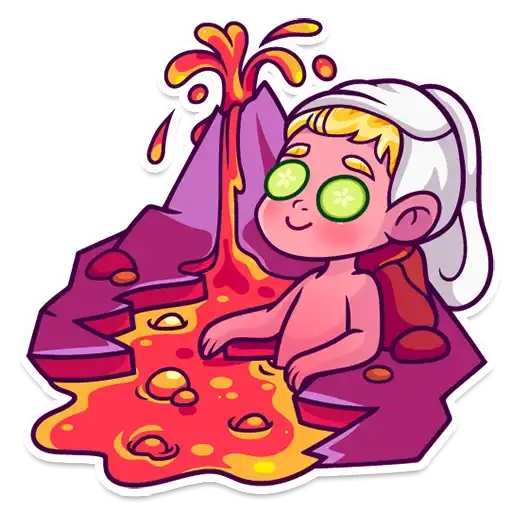 Sticker 🌋