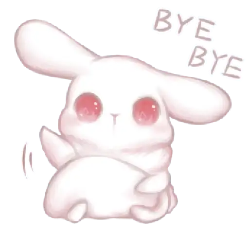 Sticker 🐰