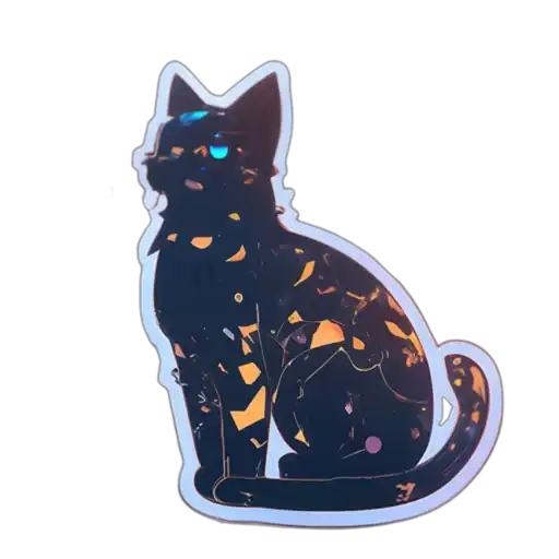 Sticker 🐈‍⬛