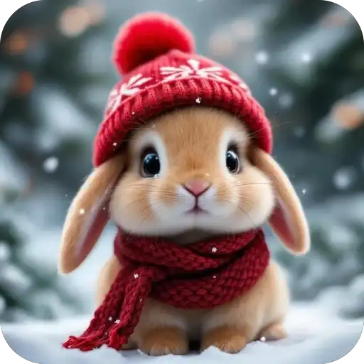 Зимние животные preview