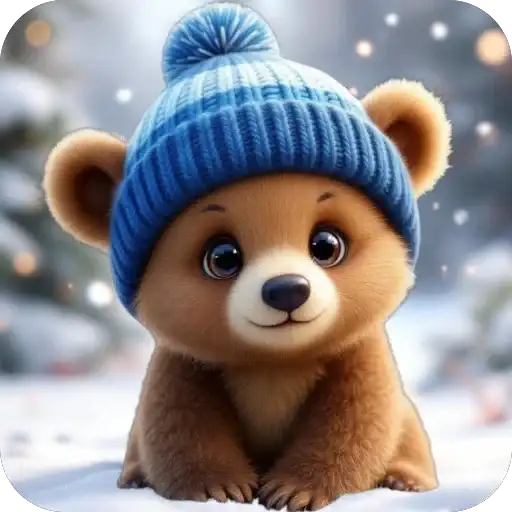 Зимние животные preview