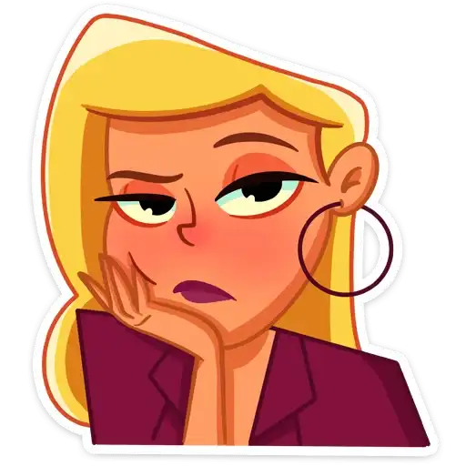 Sticker 😒