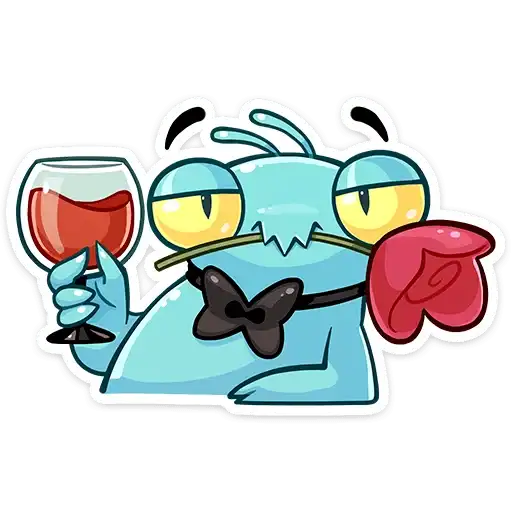 Sticker 🍷