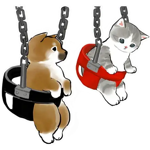 Шиба и Нян котик preview