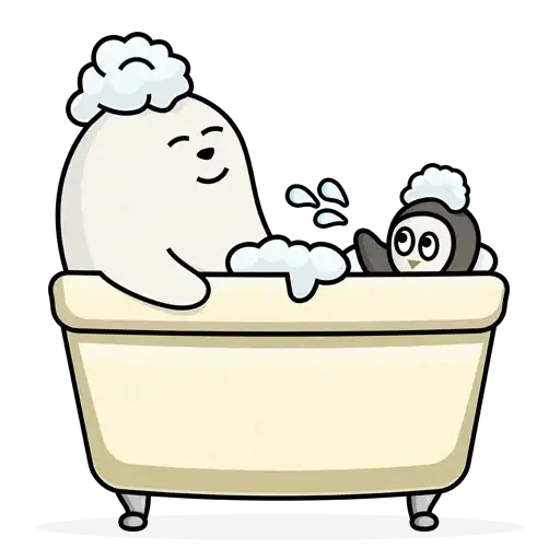 Sticker 🛁