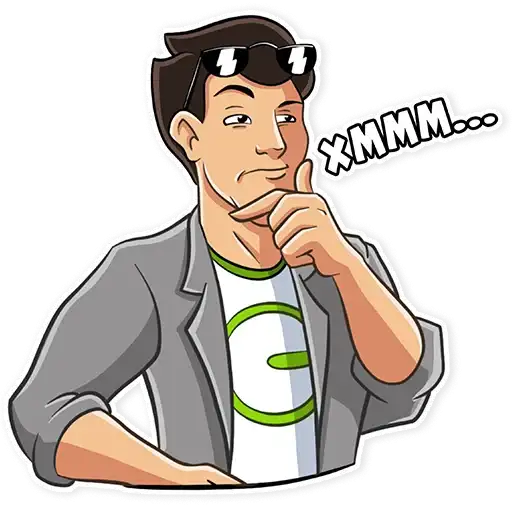 Sticker 🤔