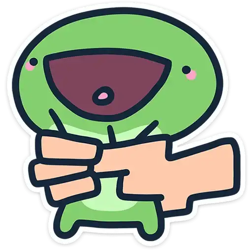 Sticker 🐸