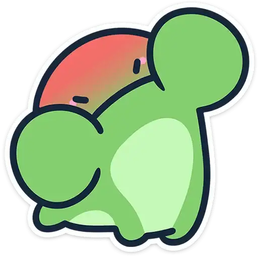 Sticker 🐸