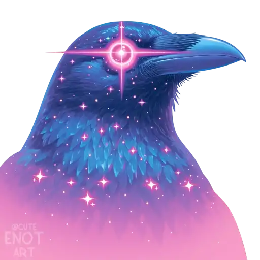 Sticker 🐦‍⬛️