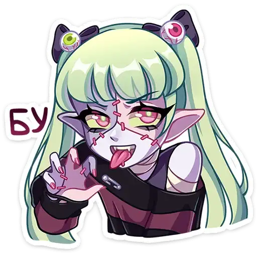 Sticker 🧟‍♀
