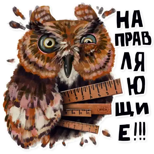 Sticker 🦉