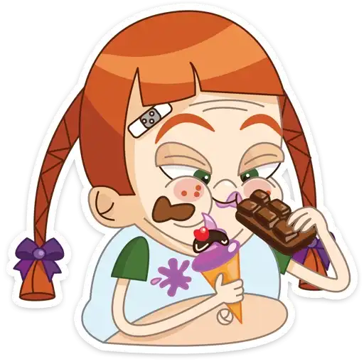Sticker 🍫