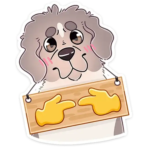 Sticker 🐶