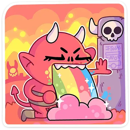 Sticker 😈