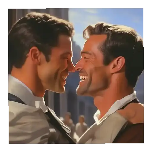 Sticker 👨‍❤️‍💋‍👨